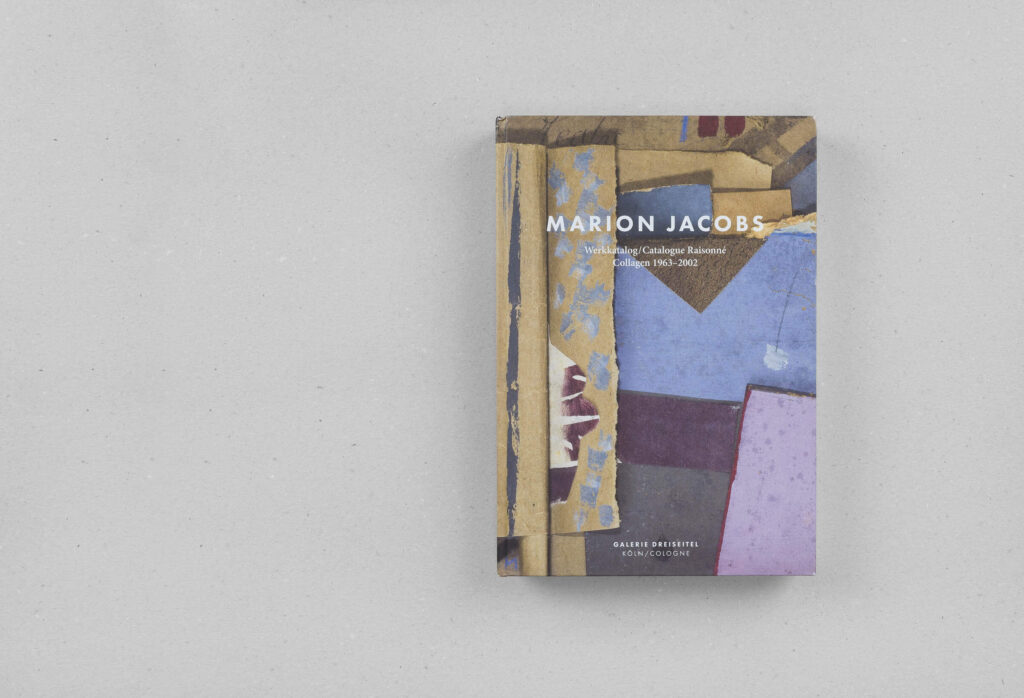 Titel des Werkkataloges »Marion Jacobs« – Buchgestaltung für Helmut Dreiseitel