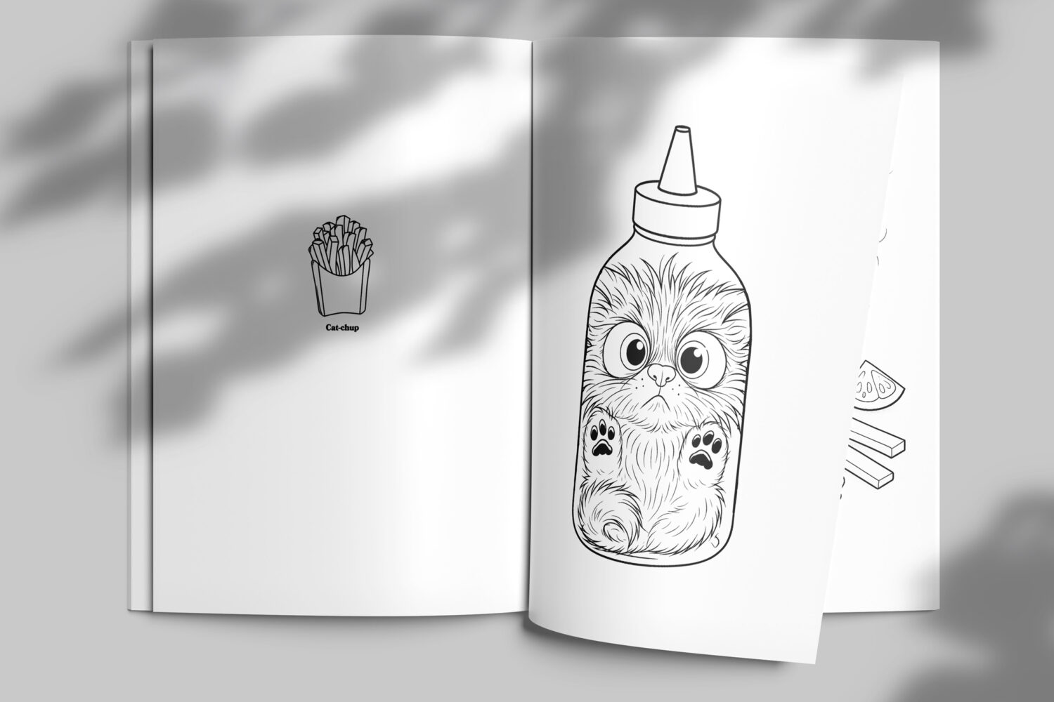 Yvonne Adams: Ein Malbuch für Katzenfans