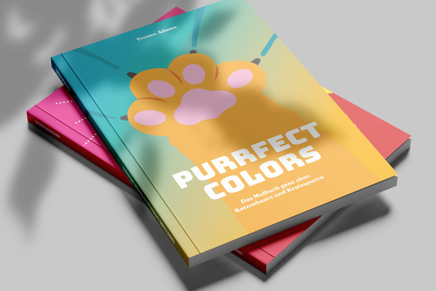 Yvonne Adams – Purrfect Colors Malbuch für Katzenfans