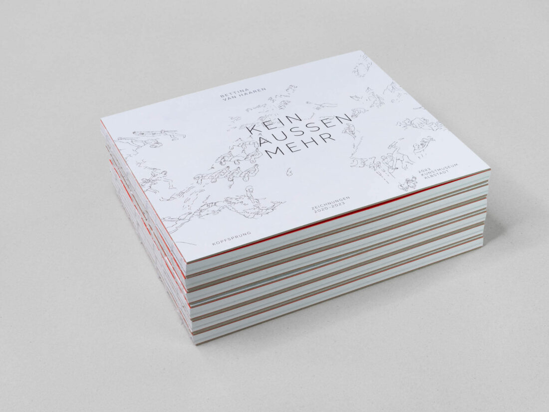 Editorial-Design: Cover „Kein Außen mehr“ vom Kunstmuseum Albstadt.