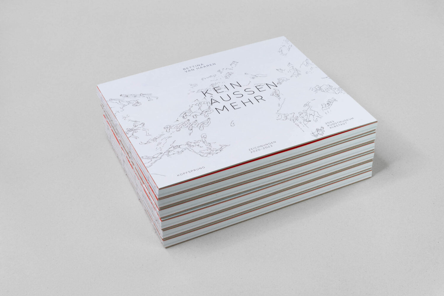 Editorial-Design: Cover „Kein Außen mehr“ vom Kunstmuseum Albstadt.