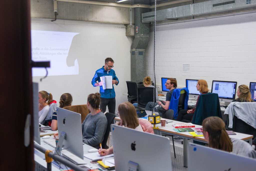 Seminar für Buchgestaltung an der TU Dortmund