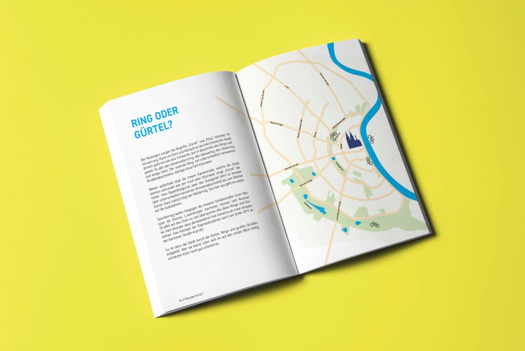 Interkultureller Stadtplan aus Reiseführer Köln Kulturklüngel